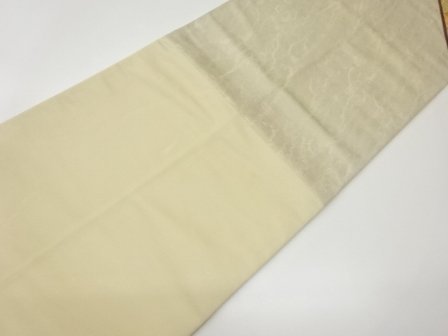 6617292: JAPANESE KIMONO / VINTAGE FUKURO OBI / EMBROIDERY